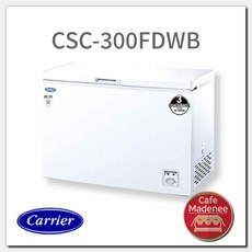 캐리어 CSC-300FDWB 화이트 다목적 냉동고