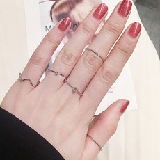 써브다이아쌍반지