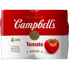 캠벨 농축 토마토 수프 4개입, 305g, 4개