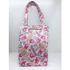 보냉가방 뉴타입 귀여운 애니메이션 보온 물주전자 방수 캔버스백 도시락가방 작은손가방 손으로드는, T03-핑크스몰 마이멜로디