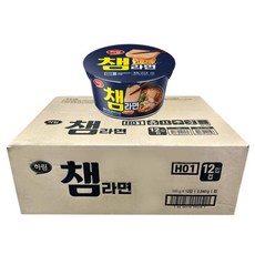 하림 챔라면 195g 12개