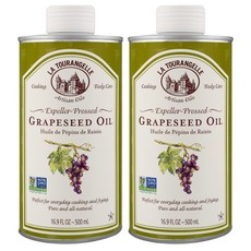 라투랑겔 그레이프 씨드 오일 글루텐 프리 비건, 500ml, 2개