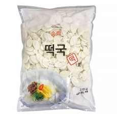 송학식품 떡국떡 1호 3.75kg(약25인분) X 4개입 BOX, 1box