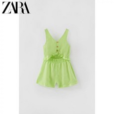 자라키즈린넨점프수트