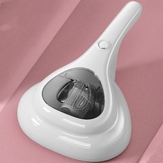 침구청소기 침대청소기 충전 무선 소파 진공 진드기 제거기 청소 머리카락 자외선 소독 살포기 제거, 02 white, 1개