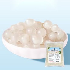 밀크티펄 1kg 화이트 타피오카보바 타피오카 전분 쩐주나이차 타피오카펄 화이트펄 블랙펄, 코코넛펄1kg, 1개, 1개입