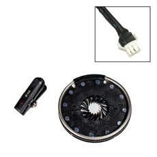 EJOYQI KT V12 Ebike PAS CD V12L 6 자석 왼쪽 페달 보조 센서 듀얼 홀 센서 12 신호 전기 자전거 PAS 센서, 09 KTD12L SM