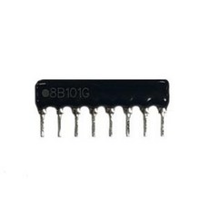 어레이저항 8핀 B타입(Y타입) G급(±2%) 10개 단위 판매 저항 네트워크 ARRAY RESISTOR (DIP) 저항값 옵션선택, 561(560Ω), 1개