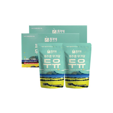 총각네 제주콩 무가당 두유, 190ml, 160개