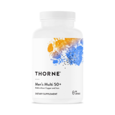 쏜리서치 멘스멀티 50+ Thorne Research Men's Multi 50+ 180캡슐, 1개, 180개