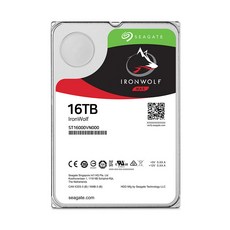 씨게이트 서버용 아이언울프 3.5 HDD, 16TB, ST16000VN001 - st16000vn001