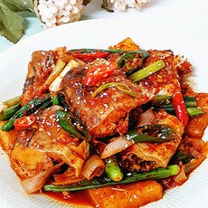 시원식품 코다리 볶음양념 세트 코다리찜, 01_코다리4마리+볶음양념200gX2팩, 2개