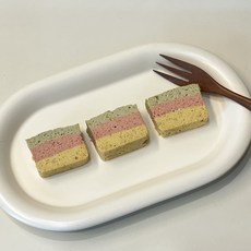 [쪼이의곳간] 강아지 닭가슴살 무지개떡 3p 수제간식 테린 화식 보양식, 3개, 30g