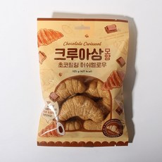 크루아상모양 초코필링 머쉬멜로우 105g x 10개입, 40개입