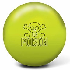 DV8 Bowling Products Poison Bowling Ball- 15Lbs Halogen Yellow /2320, 상세내용참조, 상세내용참조