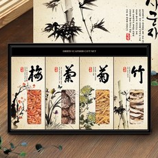 [작심밀도]우리명가 프리미엄 사군자 표고건해산물 2호, 1개