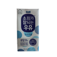 매일 소화가 잘되는 우유, 190ml, 128개