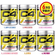 Cellucor 셀루코어 오리지날 C4 60서빙, 후르츠펀치, 60서빙 1개입