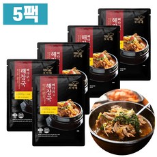 [잼잼쿡] 다모아 모아네 뼈다귀 해장국 600g x 5개