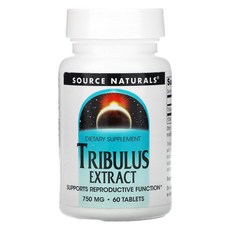 Tribulus 750mg 60 타블렛, 1개