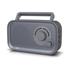 브리츠 레트로 휴대용 라디오, BZ-R410, 그레이