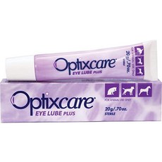 OptixCare Pet Eye Lube Plus ＋ 개 고양이 말용 히알루론 20g, 1개