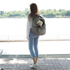 강아지 안심 편안한 이동 애견백팩 개백팩
