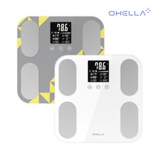오엘라 인바디 체지방 체중계 OH-BS03ALWH, 화이트