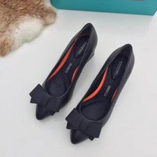 수목연화 여성화 리본 펌프스 미들힐