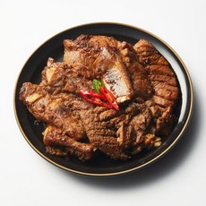 우리농 돼지갈비 1kg 돼지 양념구이 간장맛 매운맛 포천식 목살 등갈비 훈장골 숯불갈비