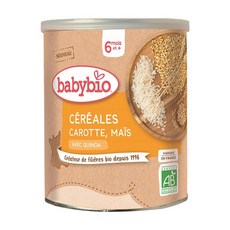 BABYBIO Cereals 베이비바이오 시리얼 퀴노아 앤 베지터블 6개월후 200g 6팩, 6개
