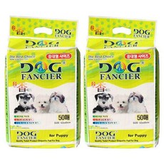 도그펜시아 중대형 패드 50매 X 2개 애견 배변 화장실