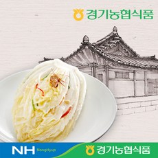 경기농협식품 시원담백 농협 청산 백김치5kg, 단품