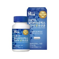 리얼닥터 남재현유산균 장박사 변비유산균 장트러블 건강관리 하루한알 400mgX30캡슐, 30정