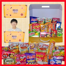 [더달콤스토리]-과자선물세트-14종-only-해태-크라운-롯데-농심-종합-단체-국산-간식-어린이날-수료-어린이집생일답례품-조카