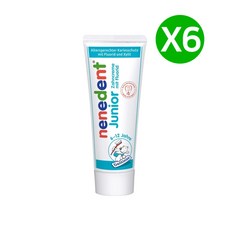 네네덴트 주니어 치약 75ml X6