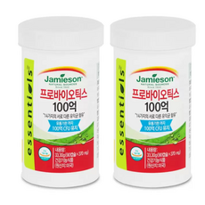 자미에슨 프로바이틱스 100억 90캡슐, 90정, 2개