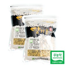 [고산농협] 친환경 땅기운 깐녹두 1kgx2팩(2kg), 2개