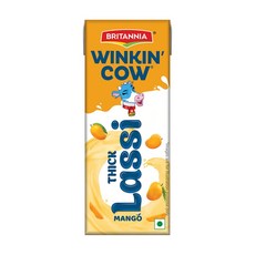 브리타니아 윙킨 카우 라시 Lassi 클래식 180ml, 망고