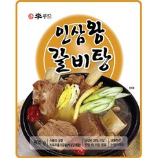 (이푸드)인삼왕갈비탕 800g X 5, 1, 본상품선택