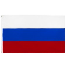 러시아 국기 russia flag 150x90 90x60 중대형 사이즈 유럽국기 나라별국기 인테리어용, 150x90cm, 1개, 혼합색상