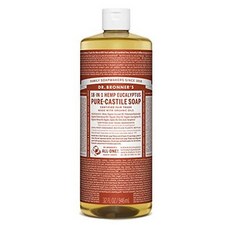 Dr. Bronner’s - Pure-Castile Liquid Soap (Eucalyptus 16 ounce 2-Pack) - Made with Organic Oils 18-in-1 Uses: Face Body Hair Laundry Pets a, 본문참고, 본문참고, 옵션 3 Color = Eucalyptus