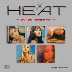 여자아이들 (G I-DLE) Special Album - HEAT (DIGIPAK - Member Ver.)+멤버선택, 그룹 - 온앤오프lp