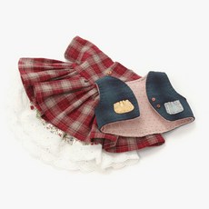 DIY 퀼트패키지 만들기 5종 (애견방석 점퍼 범퍼 침대), 5.몽실이 패션 2종 세트