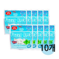 [Fuzzy Rock] 퍼지락 리얼 자일리톨 캔디 라인업, 40g, 쿨민트 10SET