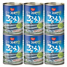 [동원] 꽁치 통조림 400gx6개, 400g x 6개, 상세 설명 참조