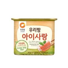 청정원 우리팜 아이사랑 햄통조림, 330g, 6개