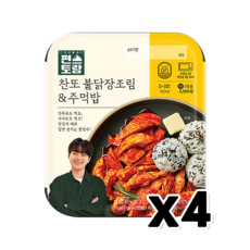 찬또 불닭장조림&주먹밥 편스토랑 우승상품 331g x 4개