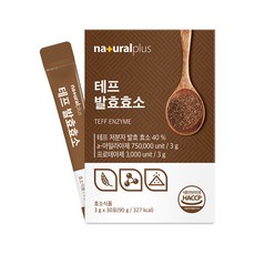 내츄럴플러스 테프 발효효소, 2개, 90g