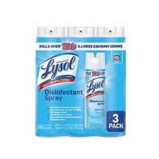 라이솔 살균 스프레이 19oz 3팩 대용량 / Lysol Disinfectant Spray 19oz 3pack, 3개